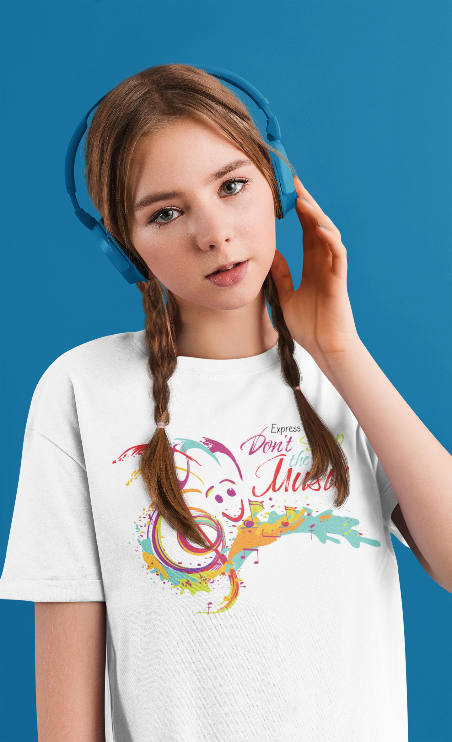 Don't Stop the Music Tee (Adult Sizes)