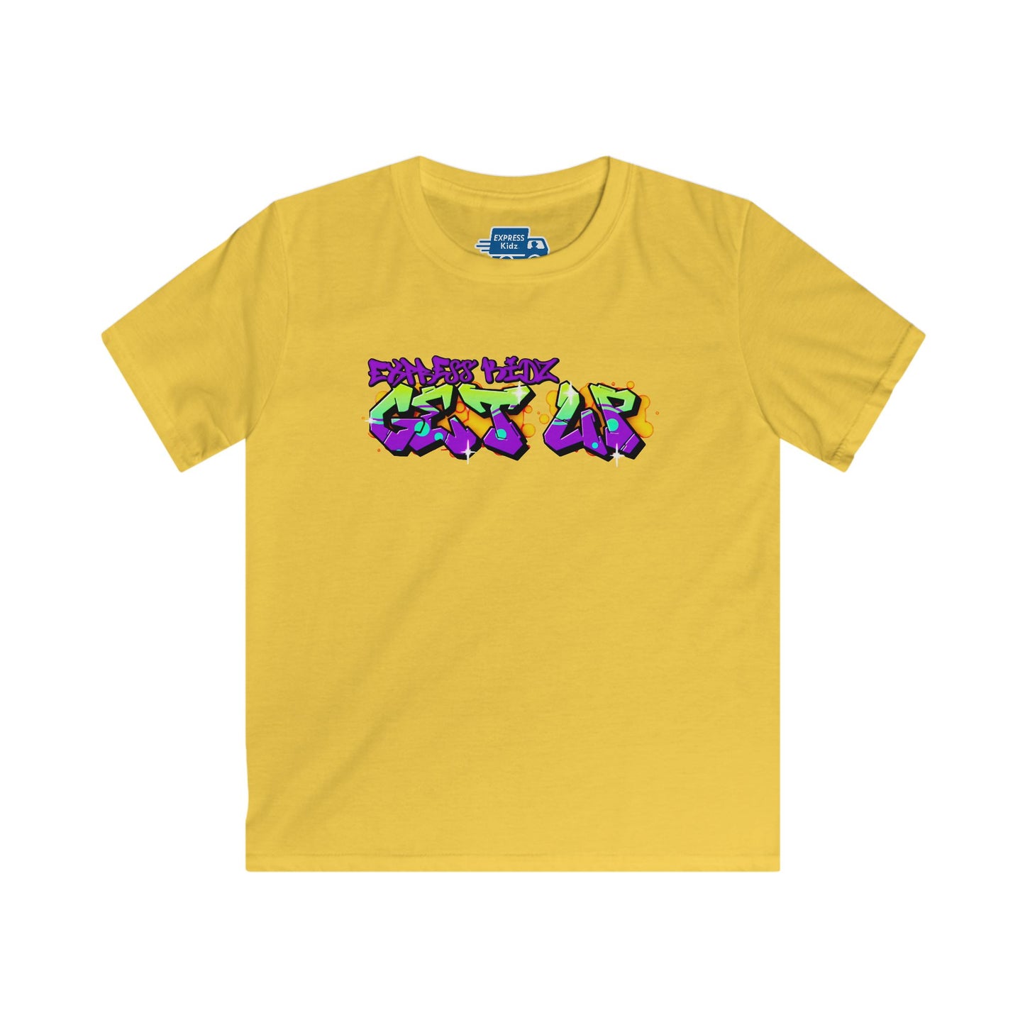 Get Up Album Graffiti Tee, (Kidz Sizes)